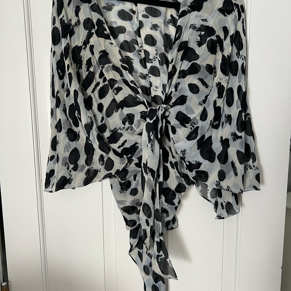 Rachel Zoe Sheer Top- great for a cover up